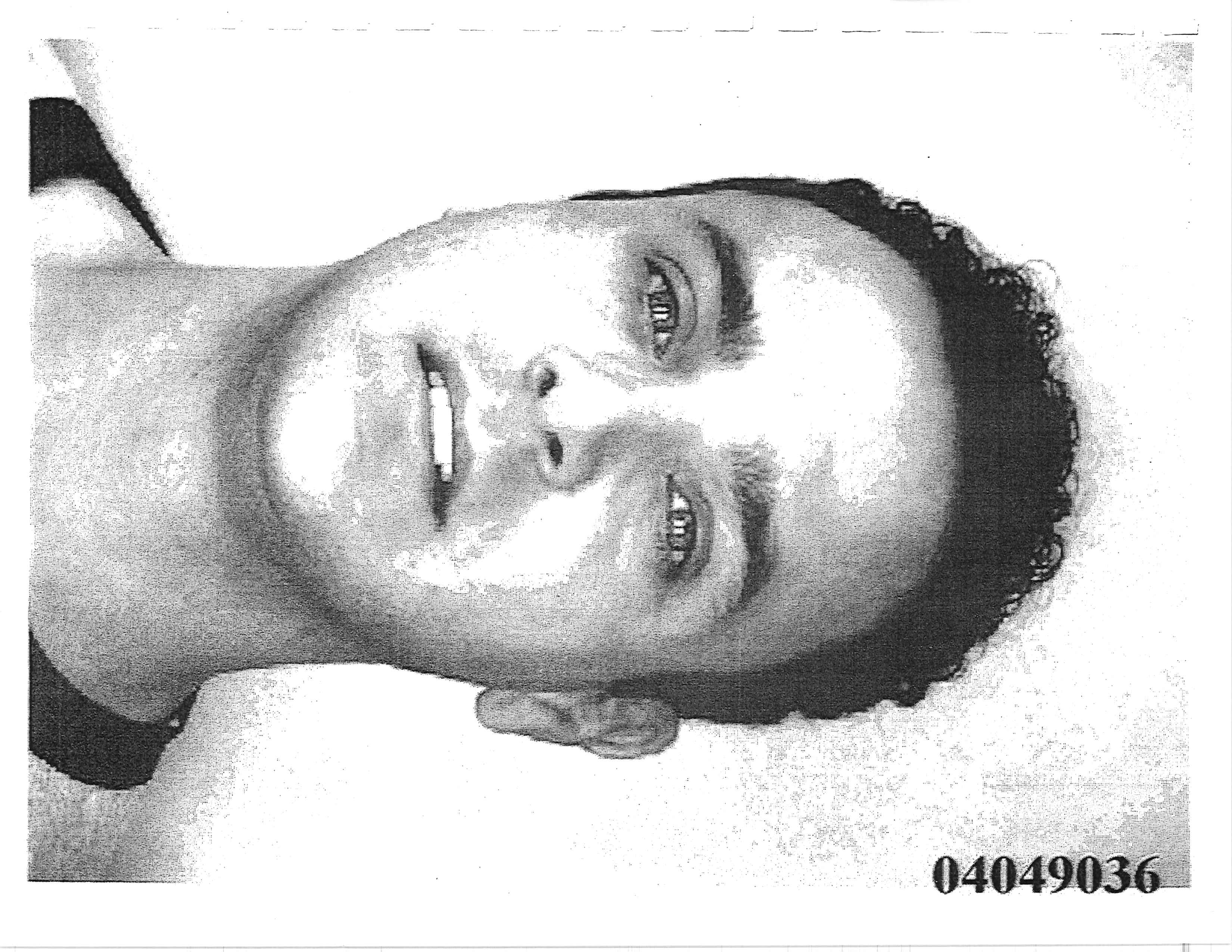 2003 mugshot, booking #04049036